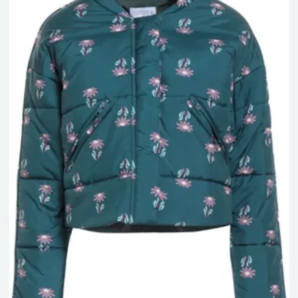 Compania Fantastica Sad Flower Puffer jacket size M - Picture 3 of 13